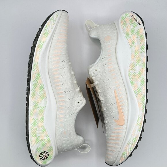 Women's Nike Reactx Infinity Run 4 Sail-Crimson-Vapor Green HJ7666-133 Size 11 - Picture 6 of 11